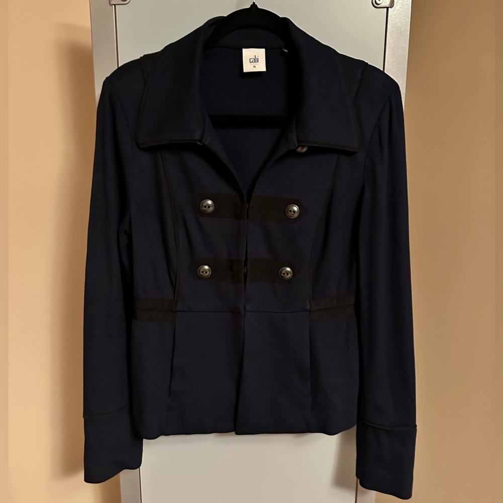 Cabi In the Band Jacket in Navy Size Medium EUC